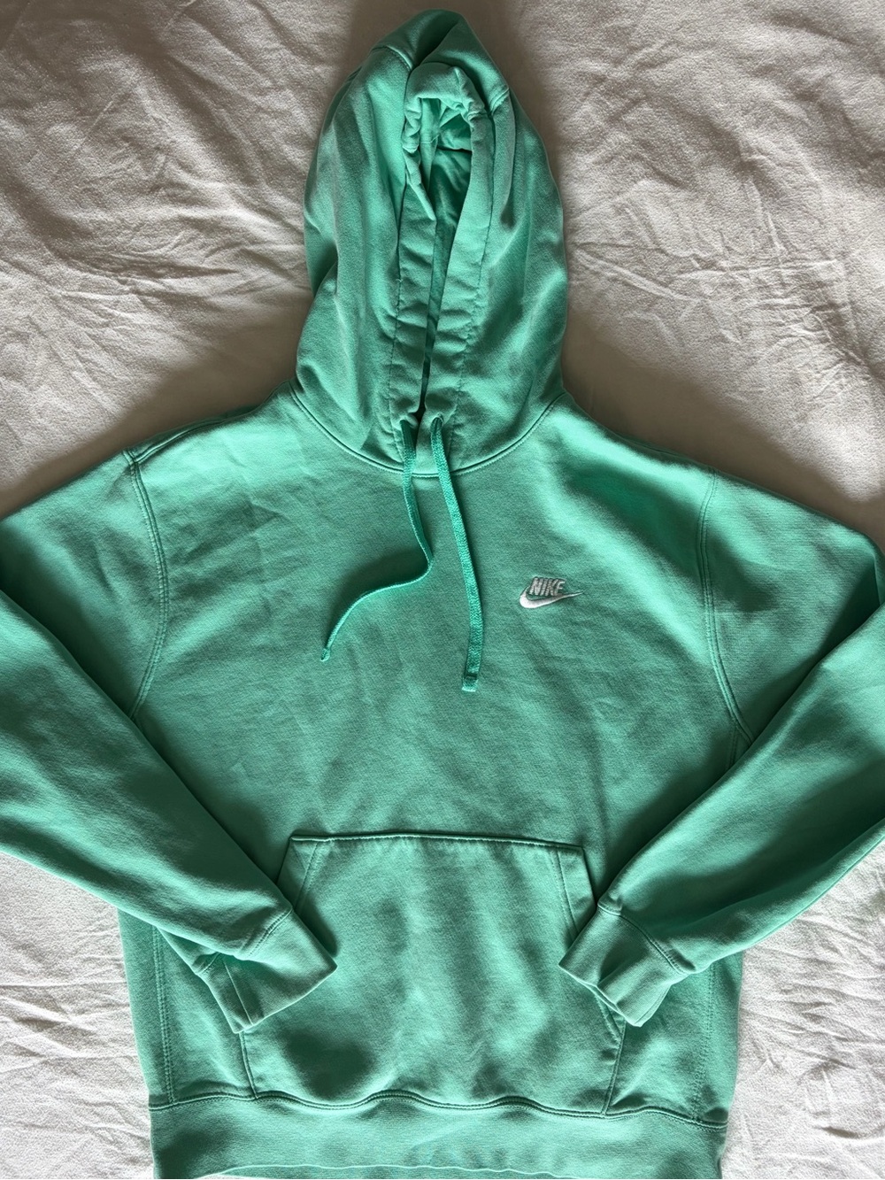 Nike Seafoam Green Hooded Sweatshirt
